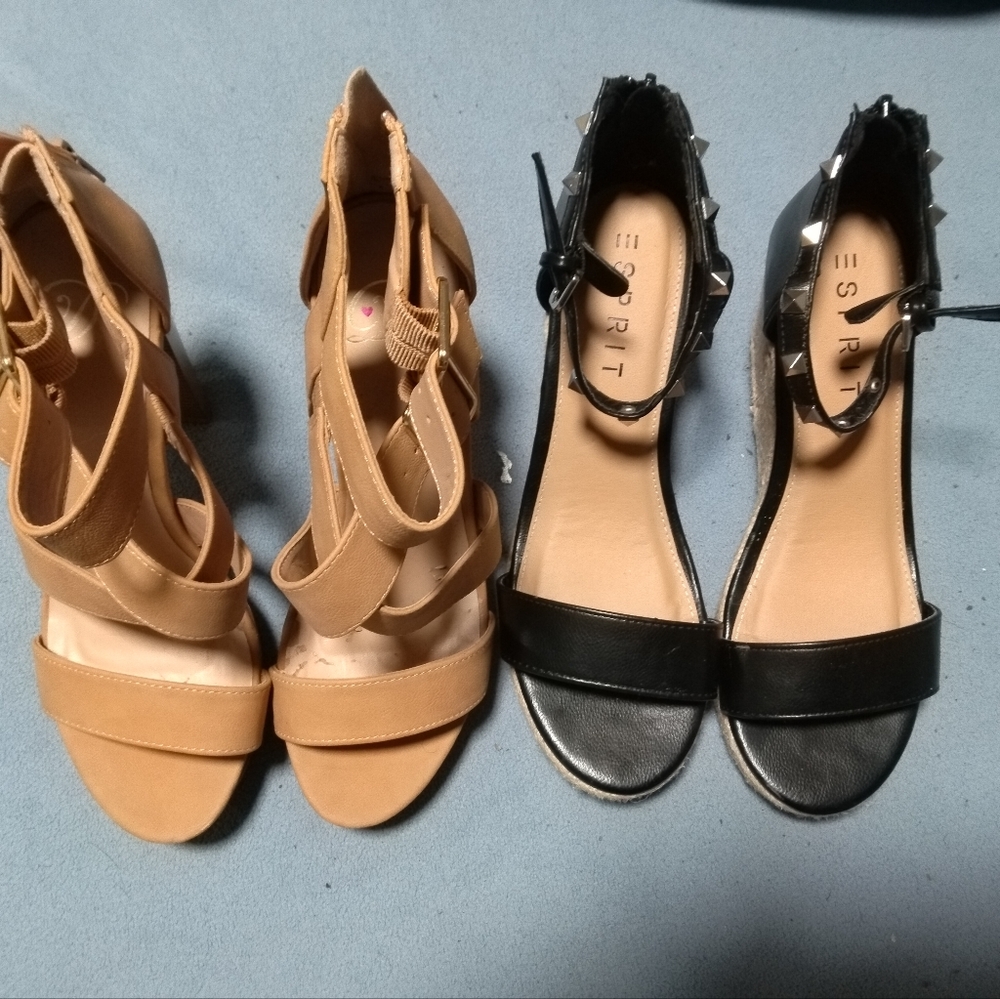 Woman Heels set of 2 size 8